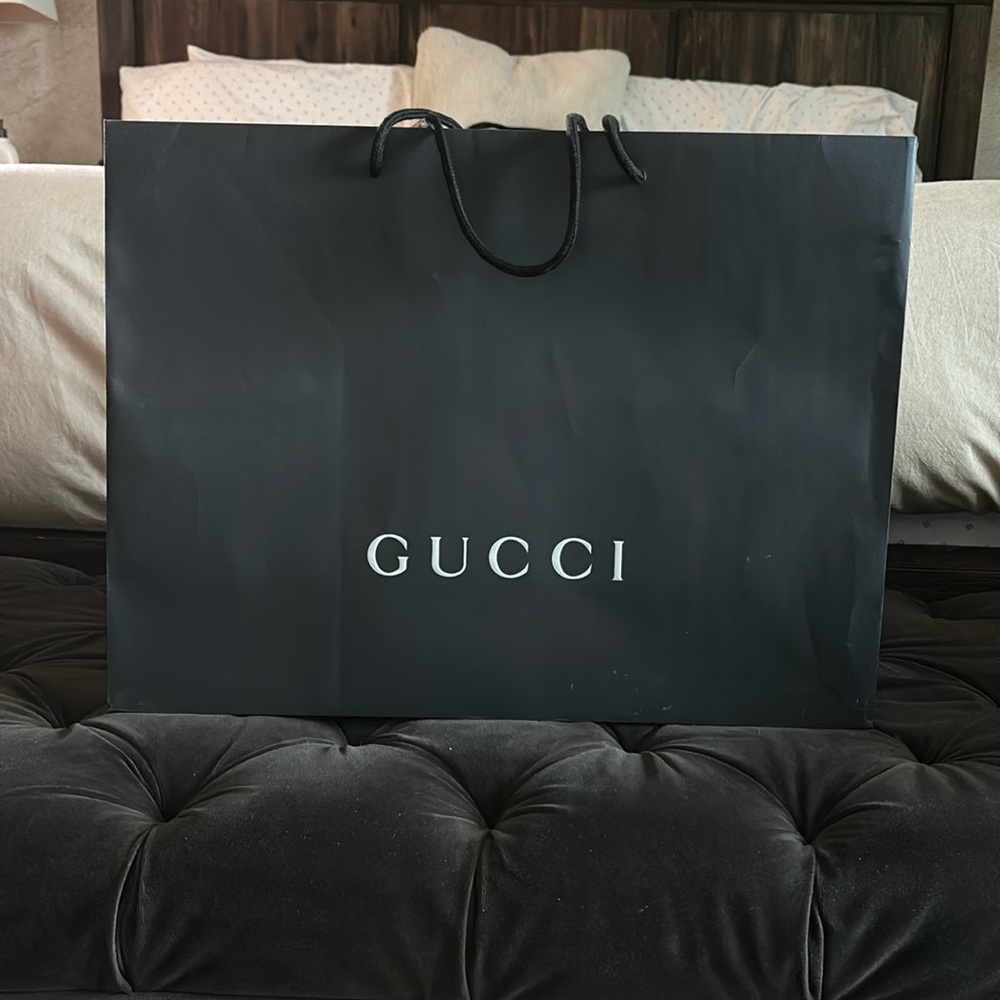 Gucci empty large bag